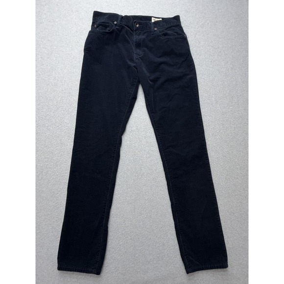 Todd Snyder Other - Todd Snyder Corduroy Pants Mens 32x33 Navy Stretch 5 Pocket‎ Chino Casual